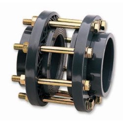 PVC ENLACE BRIDA 90 PLANA VALVULA1